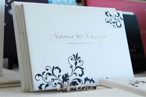 Hard Cover Wedding Invitations Sydney Designed By Ooh Aah