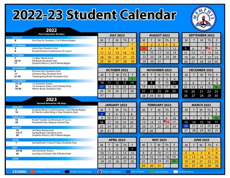 Shelby County Schools Calendar 2022 2023 In Pdf From Shelby Calendar