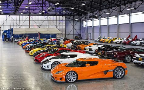 £20m Worth Of The Worlds Fastest Supercars Brave Rain For Annual