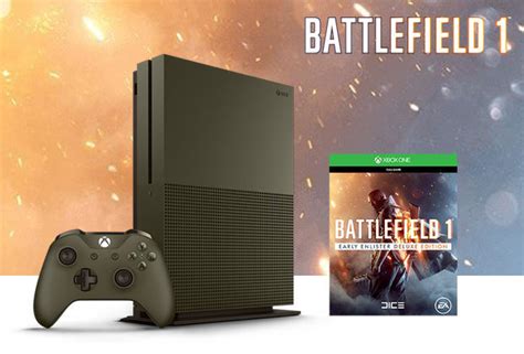 Microsoft Reveal Xbox One S Bundle With Free Copy Of Battlefield 1