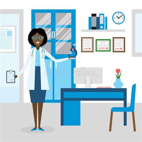 Check spelling or type a new query. Doctor in the cabinet. stock vector. Illustration of ...