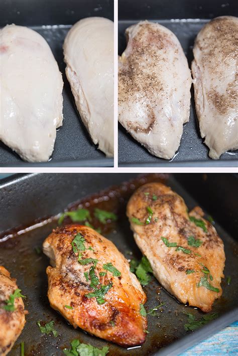 Preheat the oven to 450 degrees f (230 degrees c). Baked Chicken Breasts - recipes | the recipes home