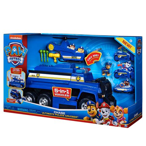 Preschool Toys And Games Paw Patrol Chases Highway Patrol Cruiser With