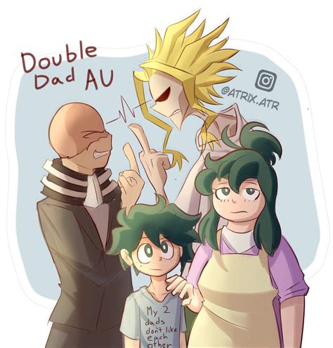 Doubledad Au Feat Dadmight My Hero Academia Amino