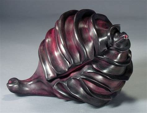 Aubergin by Liz Lescault | Ceramic sculpture, Sculpture, Sculpture art