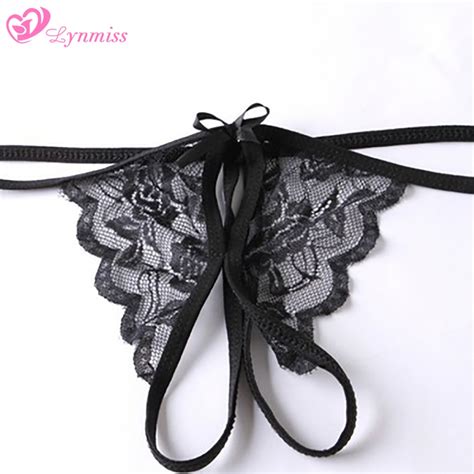 Lynmiss Sexy Panties Women Intimates Lace Slip Exotic Apparel Erotic