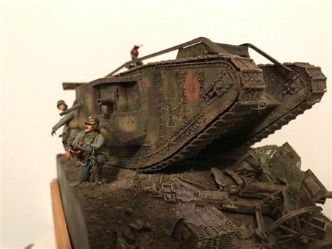 Wwi Tank With German Markings Artist Preservation Group