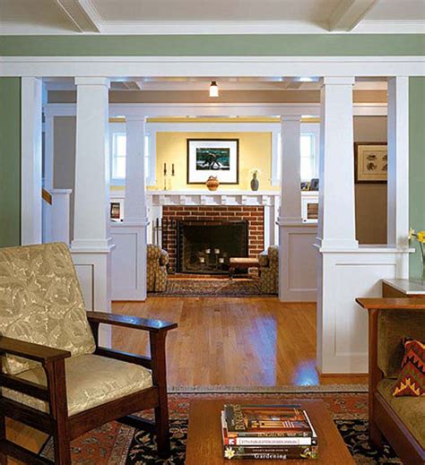 Woodwork And Finishes For The Craftsman Home Craftsman Home Interiors