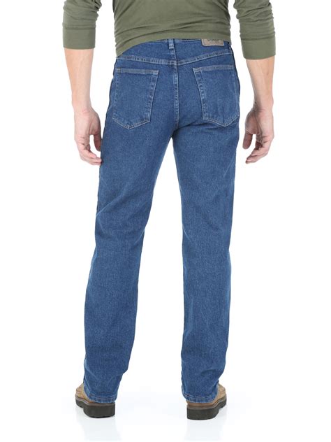 Wrangler Mens And Big Mens U Shape For Comfort Regular Fit Jean With