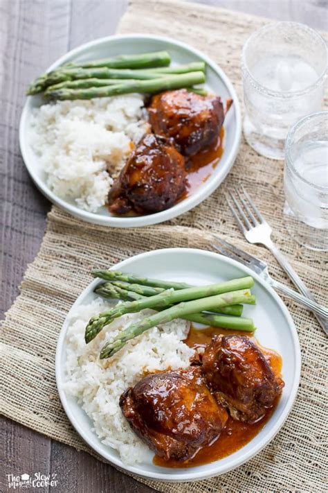 Slow cooker apricot chicken