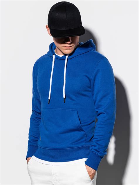 Mens Hooded Sweatshirt B979 Dark Blue Modone Wholesale Clothing