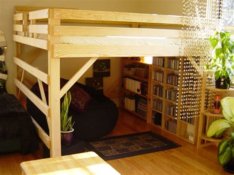 This bed is made from strong hardwood. Woodwork King Size Loft Bed Plans PDF Plans