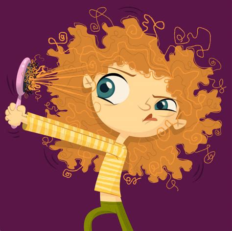 Messy Hair Illustrations Royalty Free Vector Graphics And Clip Art Istock