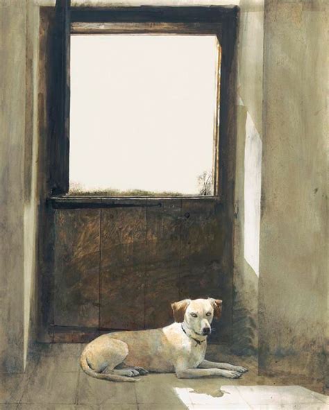 Andrew Wyeth Dog Painting Soul Focus