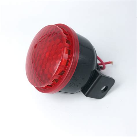 12v Alert Siren Horn Security Alarm Indicator Light Strobe Signal