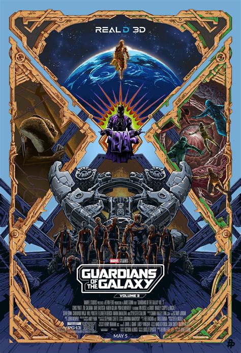 Nuevo Póster Reald 3d Para ‘guardians Of The Galaxy Vol 3