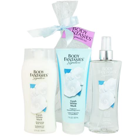 Body Fantasies Fresh White Musk 3 Piece Set