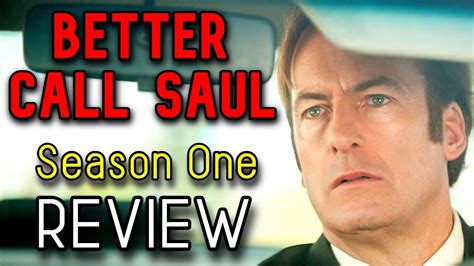 My Thoughts On Better Call Saul Season 1 Youtube