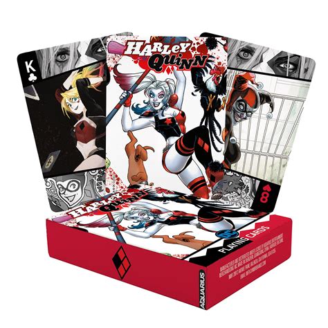Buy Aquarius Dc Comics Harley Quinn Playing Cards Harley Quinn Themed Deck Of Cards For Your