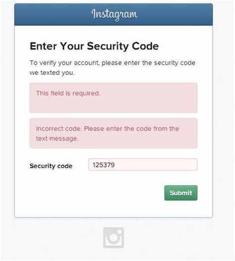 How To Get My Security Code Of Instagram Quora