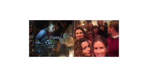 Cameron Diazs Surprise Birthday Party Instagram Pictures Popsugar