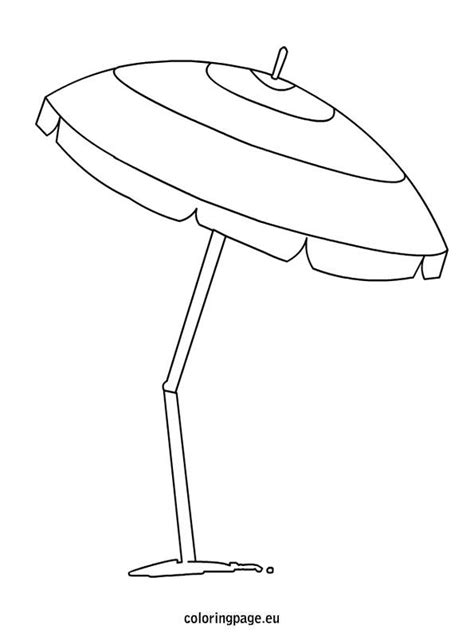 I am a professional graphics designer and have experience of more than 5 years. Beach Umbrella coloring page | Umbrella coloring page ...