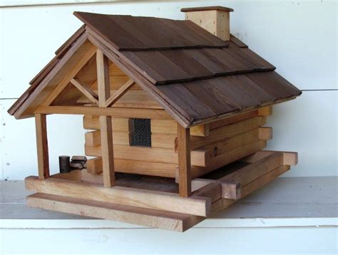 Log Bird Feeder Plans House Decor Concept Ideas