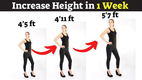 How To Increase Height In Week L Simple Exercises To Grow Taller L