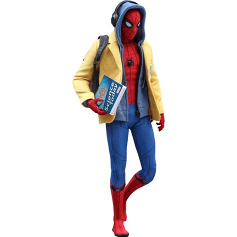 Hot Toys Spider-Man - Homecoming Deluxe Version Figure 1:6 Scale Figure | Marvel Figure