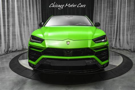 Used 2021 Lamborghini Urus Suv Pearl Capsule Verde Mantis Green Pearl