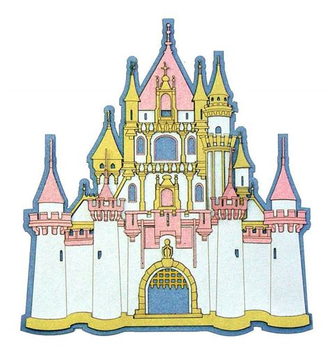 Disneyland opened it's gates on this date back in 1955! disney casle clipart - Clipground