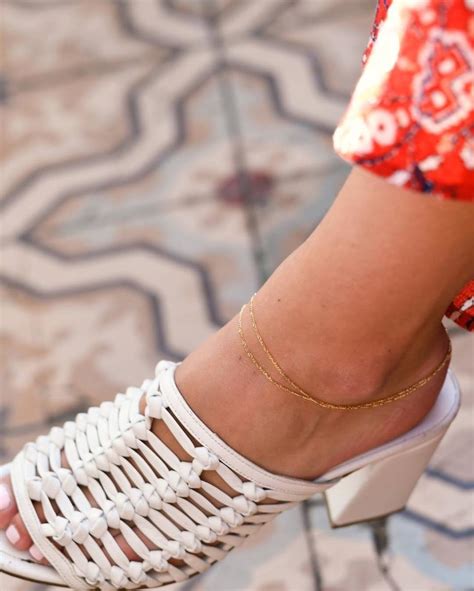 21 Anklets That Will Convince You To Actually Wear An Anklet Fashionista