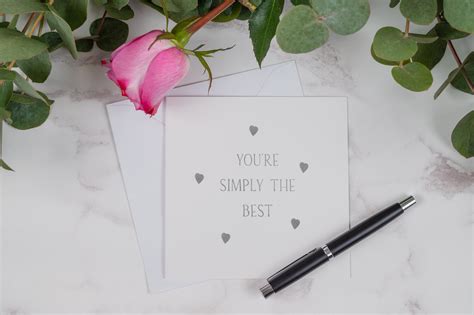 Youre Simply The Best Greetings Card — Liberty Bee
