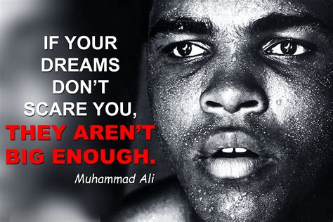 Muhammad Ali Poster Quote Boxing Sports Quotes Posters Etsyde