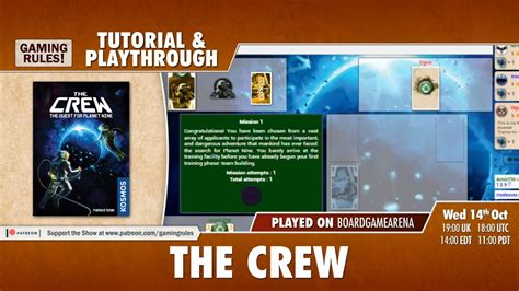 The Crew Tutorial And Playthrough On Board Game Arena Boardgame Stories