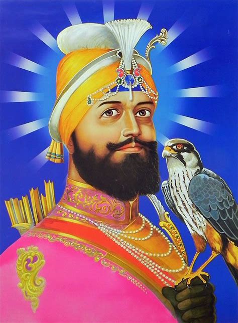 The greatest comforts and lasting peace are obtained. Guru Gobind Singh