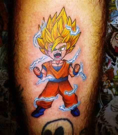 Dragon tattoos made out of floral designs are fascinating to look at and get tatted on your body. Goku Chibi Tattoo by Hamdoggz on deviantART | Z tattoo ...