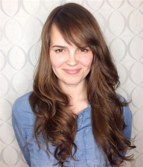 Side Swept Bangs 46 Ideas That Are Hot In 2020 Thick Hair Cuts Long