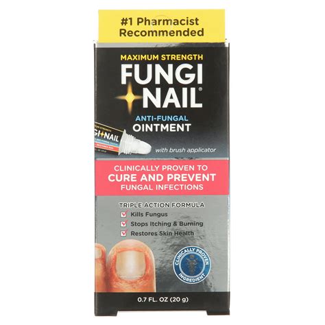 Fungi Nail Maximum Strength Anti Fungal Ointment 07 Oz