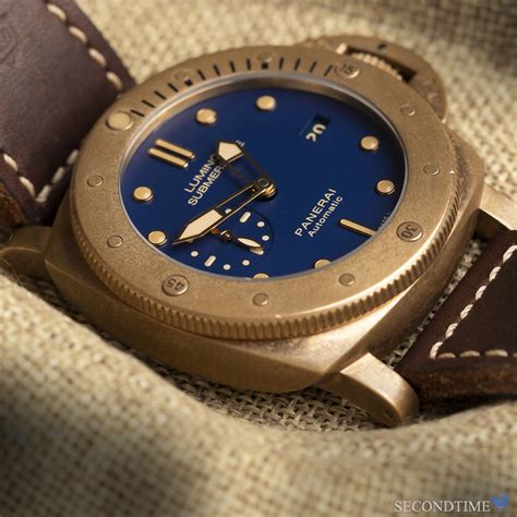 The Original Panerai Submersible Bronze Pam382 Aka Bronzo Og Secondtime