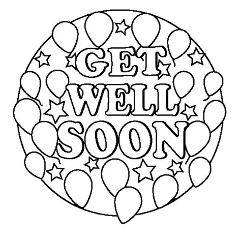 Free Printable Get Well Cards To Color - Free Printable