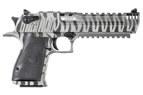 Magnum Research Desert Eagle Mark Xix 50 Ae Pistol With White Tiger
