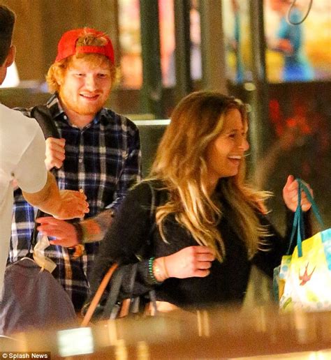 Ed Sheeran Cant Hide His Grin As He Enjoys Another Date With Cherry