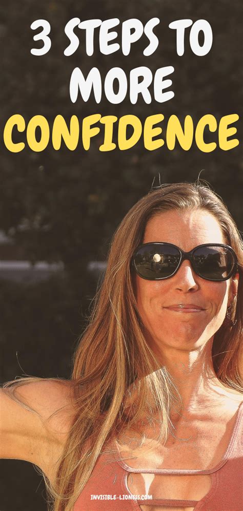 How To Build Confidence In 3 Straightforward Steps Confidence Building Confidence Tips