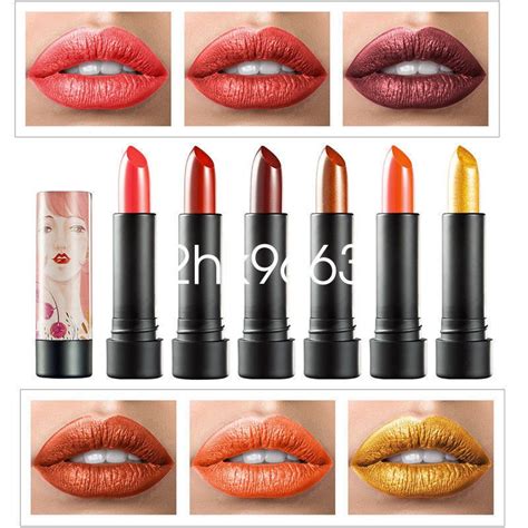 12colors Makeup Waterproof Matte Metallic Liquid Lipstick Long Lasting