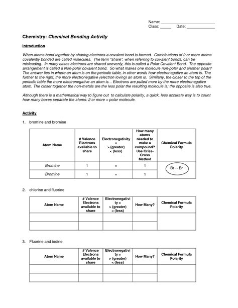 Chemical changes gizmo answer key fill online printable fillable blank pdffiller from www.pdffiller.com balance and classify five types of chemical reactions: 16 Best Images of Types Of Chemical Bonds Worksheet ...