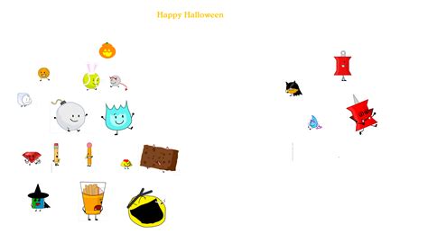Happy Halloween Bfdi By Emonga Alamos On Deviantart