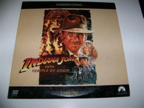 Original Digital Laserdisc Laser Disk Indiana Jones Temple Of