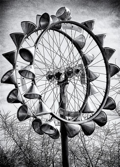 Bicycle Wheel Sculpture Photograph Bicycle Wheel Sculpture Fine Art