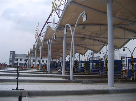 Tensile Structures For Highways Toll Plaza And Toll Station Entrance